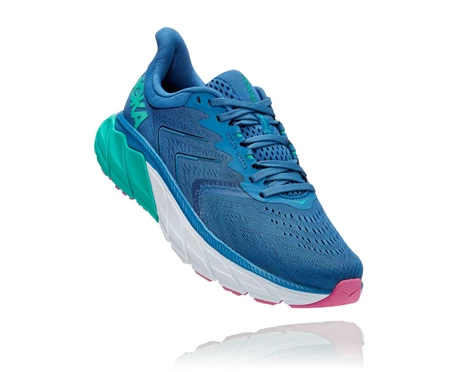 HOKA Arahi 5 Träningsskor Dam Blå | ATW370296