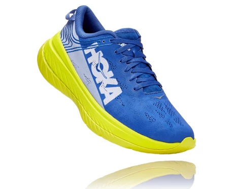 HOKA Carbon X Stabila Löparskor Dam Blå | AXE520798