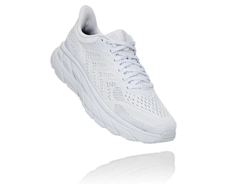 HOKA Clifton 7 Promenadskor Dam Vita | HXL852460