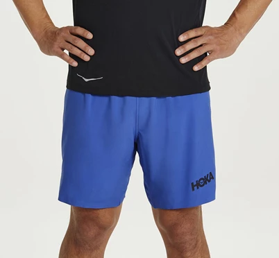 HOKA Glide 7" Kort Löparbyxor Herr Blå | LGZ305489