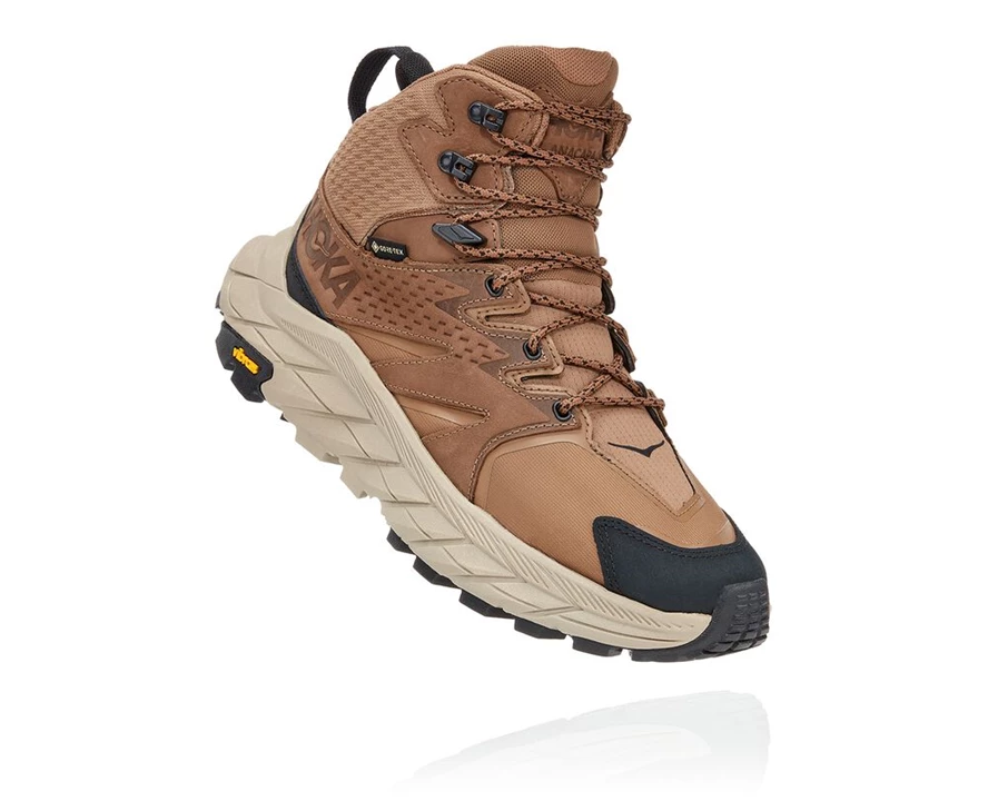 HOKA Anacapa Mid Gore-tex Vandringsskor Dam Svarta | NXE297586