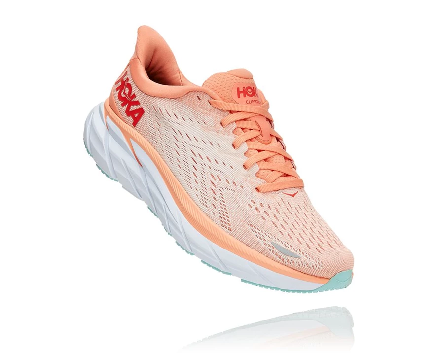 HOKA Clifton 8 Stabila Löparskor Dam Silver | KHO401825